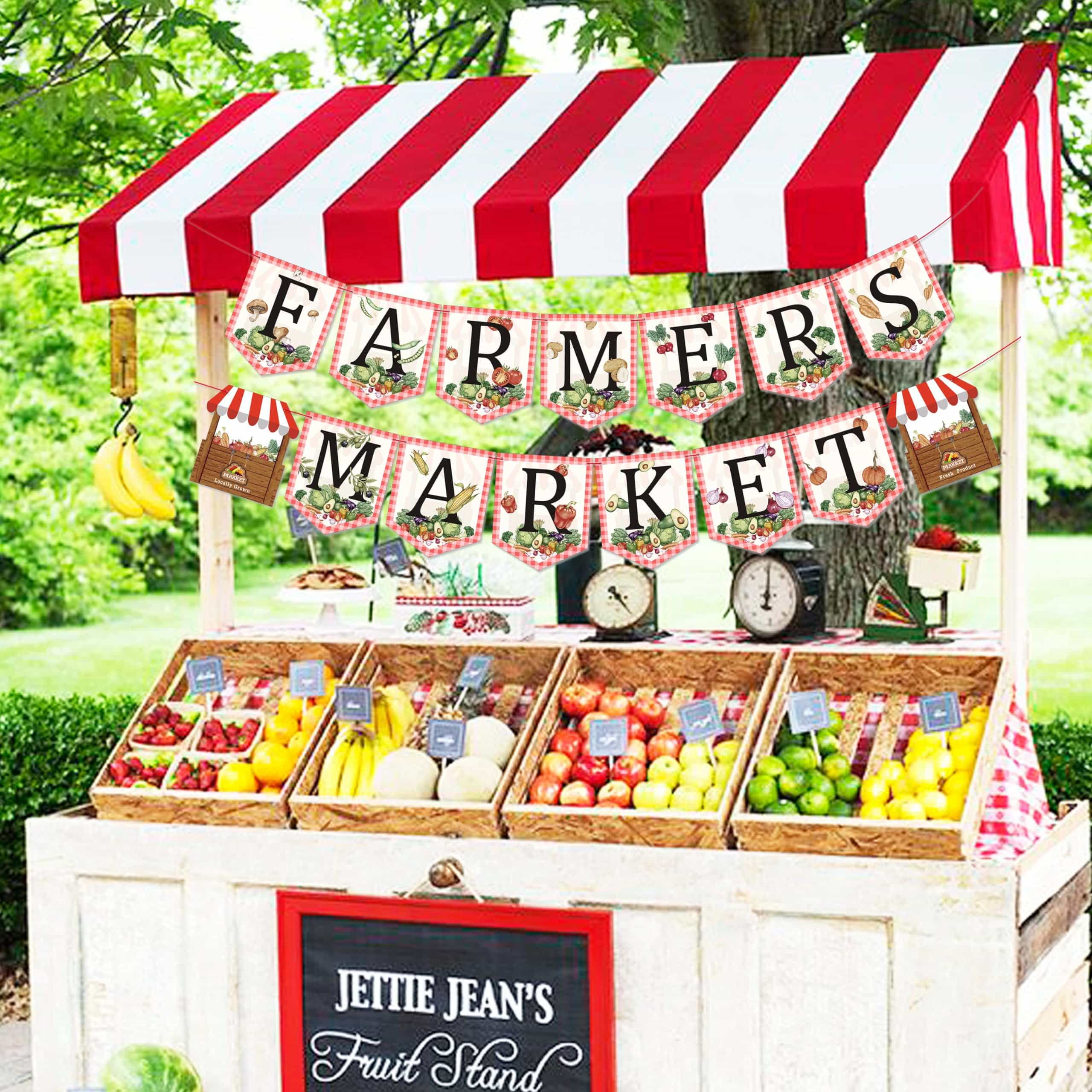 Fresh produce display